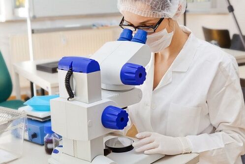 Esecuzione di test sui parassiti